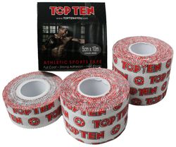 Спортивная эластичная лента - TOP TEN 2.5см 10m.