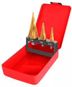 купить Набор головок, бит, насадок Ronix RH-5903 набор ступенчатых сверл 4-12/4-20/4-32 mm в Кишинёве 