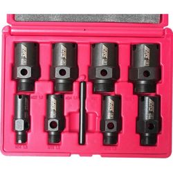 cumpără Set de unelte de mână JTC JTC-1361 Набор для восстановления резьбы штуцеров систем кондиционирования (9 предмета) în Chișinău 