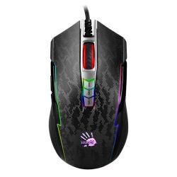 Gaming Mouse Bloody P93s, Optical, 100-8000 dpi, 8 buttons, RGB, Macro, Ambidextrous, USB