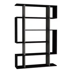 cumpără Raft de birou Trendy Mito, Antracit, Mocha deschis 110x161x25cm, raft de carti în Chișinău 