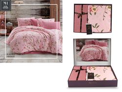 Lenjerie de pat 2pers NH Poplin Laura, coton