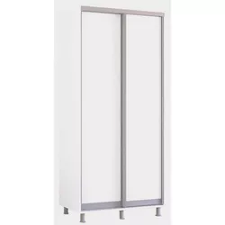 cumpără Dulap Mobildor-Lux Aron-P uși glisante din PAL (140x60x220H cm) Alb Brilliant în Chișinău 