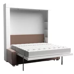 cumpără Pat Flat KOSTAS 180x200 с диваном white în Chișinău 