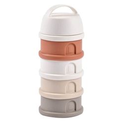 cumpără Container alimentare Beaba B911728 Recipient lapte praf 4 compartimente Cotton/Terracotta în Chișinău 