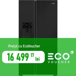 cumpără Frigider SideBySide Whirlpool WHG26574WXK5E în Chișinău 