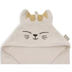 cumpără Accesoriu pentru baie Jollein 534-514-68134 Prosop cu gluga Terry Charlie Cat, 75x75cm în Chișinău 