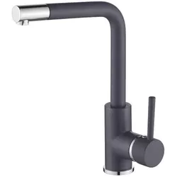 cumpără Bateria bucătărie Helika-AquaSanita 5553-222 FORTE Graphite în Chișinău 