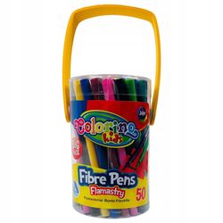 Carioci Fibre Pens 50 buc  Colorino