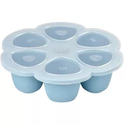 cumpără Container alimentare Beaba B912456 Windy Blue ermetic silicon multiportii 6x150ml în Chișinău 