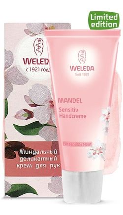 Crema de mîini cu migdale pentru pielea sensibilă Weleda 50 ml