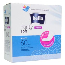 Ежедневные прокладки Bella Soft Classic, 60 шт.