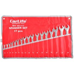 cumpără Cheie fixă CarLife WR4217 set chei CR-V 17 buc (6-24) în Chișinău 