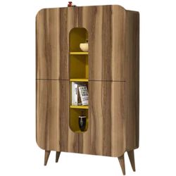 купить Комод Trendy Al meu-Nuc, Galben 93x144x31cm, multifunctionala (GTR006623) в Кишинёве 
