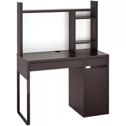 купить Офисный стол Ikea Micke 105x50 Black/Brown комп в Кишинёве 