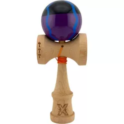купить Активная игра Essa 163832 Kendama Flippy X Original, 7х6х18cm, negru-mov cu linii в Кишинёве 