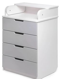 купить Комод-пеленатор PernaMea Happy Baby 600 MDF Light Grey (114452) в Кишинёве 