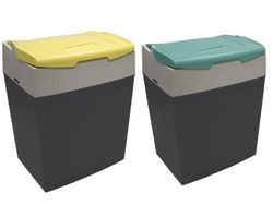 Geanta frigorifica din masa plastica Shiver-30, 30l, h24, capac colorat