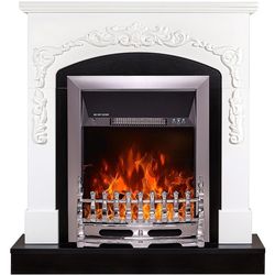 купить Камин электрический ArtFlame Casanova & Galileo silver, 975x900x250 mm, Alb в Кишинёве 