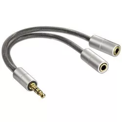 cumpără Cablu pentru AV Hama 106334 Jack 3,5 mm to 2x3,5 mm Socket în Chișinău 