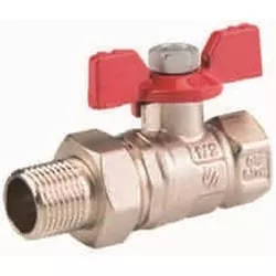 cumpără Supapă de închidere Arco 38716 Robinet cu bilă cu olandez, Ø1/2"Fx3/4"M, PN40, TURIA în Chișinău 