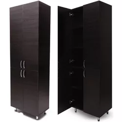 купить Офисный шкаф Mashtab 9496 Dulap 4 usi (600x340x1900) Venghe в Кишинёве 