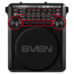 cumpără Aparat de radio Sven SRP-355 Red în Chișinău 