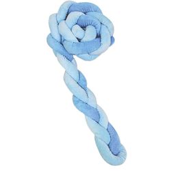 купить Бортик для кроватки Kikka Boo 41109050139 Protectie laterala impletita Blue, 3 cosite, 180 cm в Кишинёве 