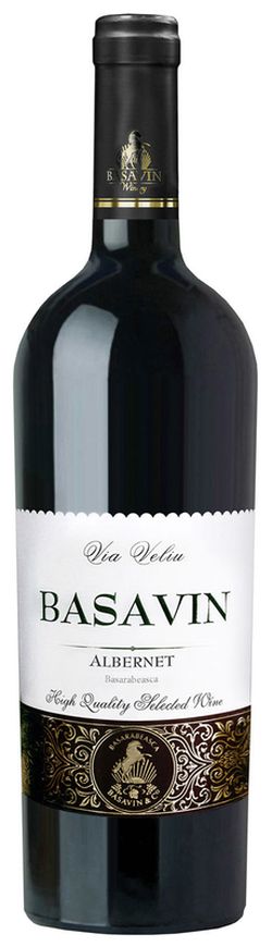 Basavin  Gold Albernet, сухое красное вино, 0,75 л