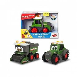 Dickie Трактор свет и звук Happy Fendt,16 см