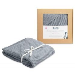 cumpără Lenjerie de pat pentru copii Sensillo 43495 Плед-конверт Графит 100% Бамбук în Chișinău 