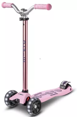 купить Самокат Micro MMD135 Maxi Deluxe Pro LED Rose в Кишинёве 