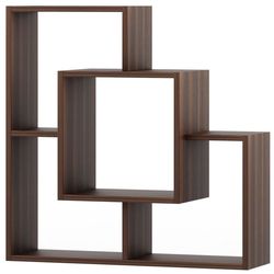 купить Полка декоративная Fabrik Home №10 орех тёмный в Кишинёве 