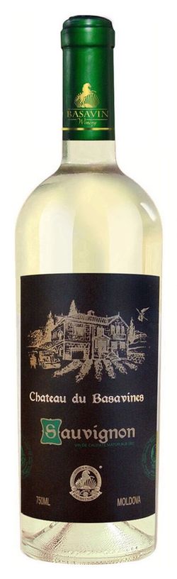 Basavin  Chateau du Basavines Savignon, vin alb sec, 0.75 L