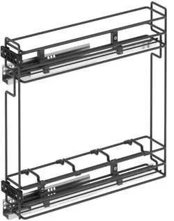 купить Фурнитура для мебели Starax S-2422-A бутылочница 150мм антр пз ч/в L в Кишинёве 