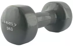купить Гантель HMS 1472 Gantera vinil 5kg, gri в Кишинёве 