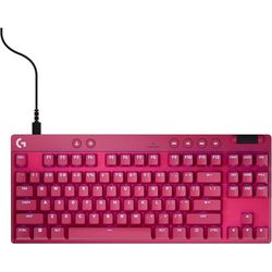 купить Игровая клавиатура Logitech G PRO X TKL RAPID, Magenta в Кишинёве 