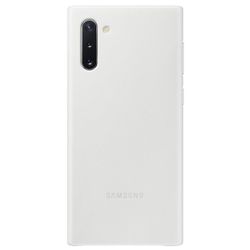 cumpără Husă pentru smartphone Samsung EF-VN970 Leather Cover White în Chișinău 