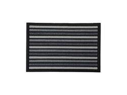 Covoras pentru antreu 40X60cm Luance "Benzi", nailon/cauciuc, gri