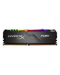 .8GB DDR4-3600MHz  Kingston HyperX FURY RGB (HX436C17FB3A/8), CL17-21-21, 1.35V, Intel XMP 2.0,Black