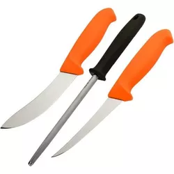 купить Нож походный MoraKniv Hunting Set Orange 2 knives/sharpening steel в Кишинёве 