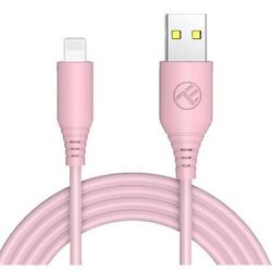 купить Кабель для моб. устройства Tellur TLL155399 Cable USB - Lightning, 3A, 1m, pink в Кишинёве 