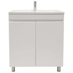 купить Шкаф под умывальник Bayro Studio Duo под умыв. Argo 700, белый мат в Кишинёве 