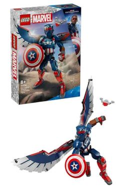 купить Конструктор Lego 76296 Marvel Noua figură Căpitanul America в Кишинёве 