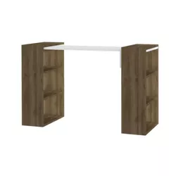 cumpără Masă de birou Trendy La indemana, Nuc, Alb (GTR001096) în Chișinău 