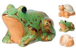 cumpără Decor ProGarden 33818 Figurina Broasca, Testoasa, Melc, 11cm, portelan în Chișinău 