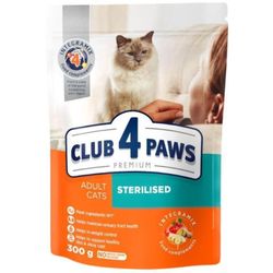 cumpără Hrană pentru animale de companie CLUB 4 PAWS 24230978 Hrană uscată Premium, pentru pisici adulte sterilizate, sortiment, 15 x 300 g în Chișinău 