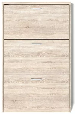 cumpără Raft pentru încălțăminte Fabrik Home Тумба для обуви 3 дверцы /800 дуб сонома în Chișinău 