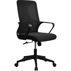 cumpără Fotoliu de birou Deco F-20141 A Black Seat+Black Frame în Chișinău 