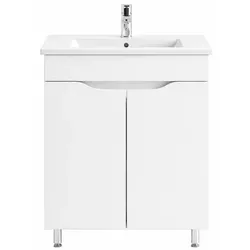 купить Шкаф под умывальник Mashtab 11790 Print cu 2 usi 70cm Alb в Кишинёве 